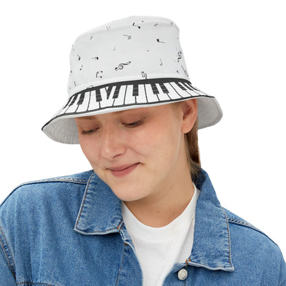 🎵 Melody in Style Bucket Hat 🎵 – Cool Summer Accessory for Casual Outings