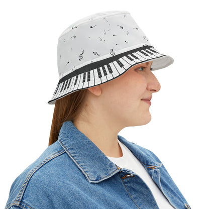 🎵 Melody in Style Bucket Hat 🎵 – Cool Summer Accessory for Casual Outings