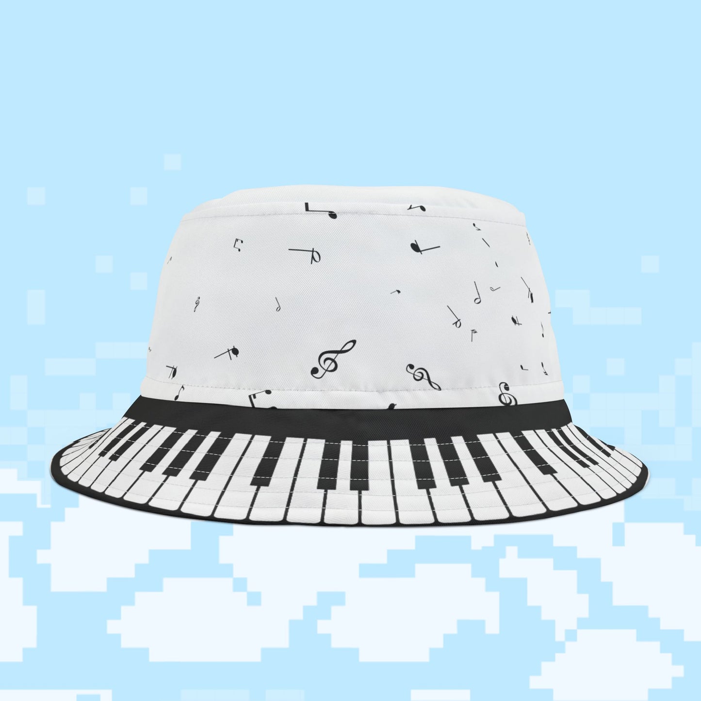 🎵 Melody in Style Bucket Hat 🎵 – Cool Summer Accessory for Casual Outings