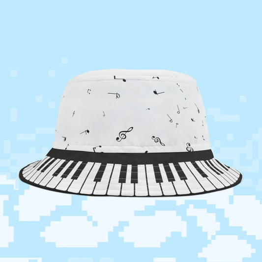 🎵 Melody in Style Bucket Hat 🎵 – Cool Summer Accessory for Casual Outings