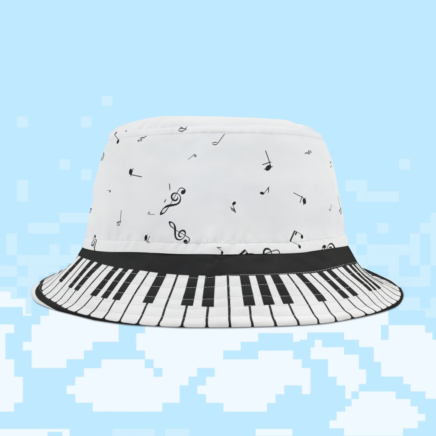 🎵 Melody in Style Bucket Hat 🎵 – Cool Summer Accessory for Casual Outings